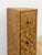Late 20th Century Wicker Parquetry Apothecary Narrow Four Drawer Chest Metal Base Coastal For Sale - Image 5 of 10