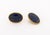 Late 20th Century Lalaounis 18k Yellow Gold and Lapis Earrings For Sale - Image 5 of 10