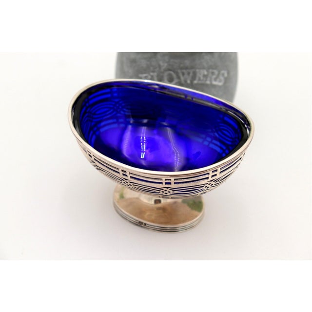 Oval Silver Candy Box For Sale - Image 6 of 7