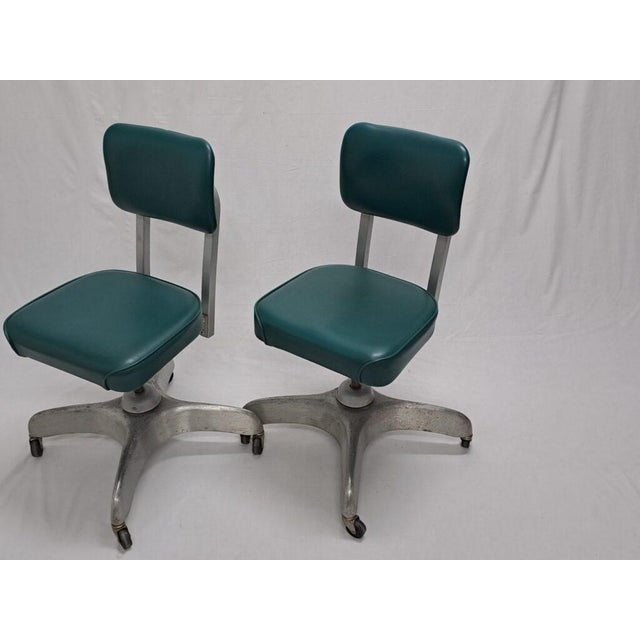Industrial Chairs, 1940s-1950s, Set of 2 For Sale - Image 4 of 6