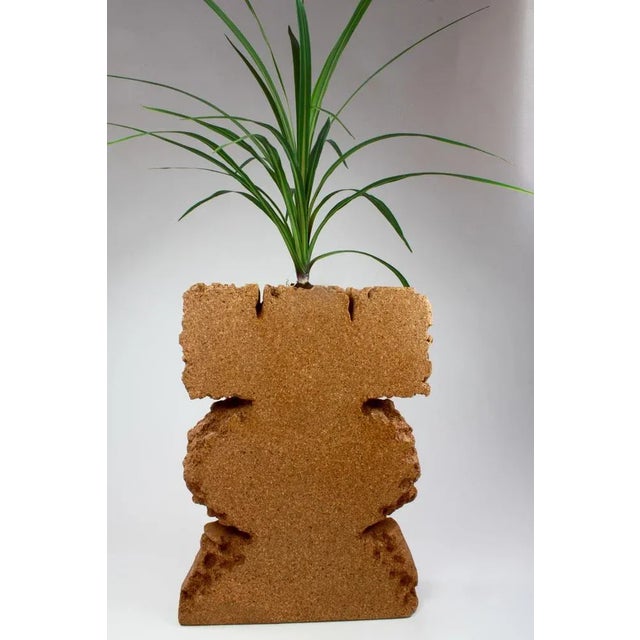 I'm Floating II vase by Louise Bankander One of a kind, signed, 2022 Dimensions: 45 x 16 x 65 cm. Materials: Cork. The...