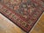 Navy Blue 1880s Blue Navy Geometric Tribal Antique Serab Rug 3'2" X 14'4" Handknotted Wool Carpet For Sale - Image 8 of 8