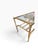 Stitched Leather Cocktail Table by Jacques Adnet, 1950s For Sale - Image 11 of 14