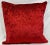 Textile Festive 20” Square Santa Themed Christmas Pillow With Red Velour-Like Back - Made in U K For Sale - Image 7 of 10