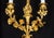 Pair of Napoleon III-style gilded bronze wall sconces dating from the second half of the 19th century. The central shaft...