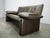 Brown Dark Brown Leather 2-Seater Sofa from Jori, Belgium, 1990s For Sale - Image 8 of 15