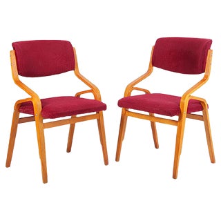 Side Chairs by Ludvik Volak, 1970s, Set of 2 For Sale