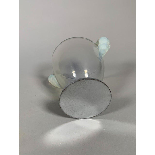 René Lalique (1860-1940) Ornis Model Vase 1926 Art Nouveau For Sale - Image 6 of 7