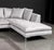 B&B Italia B&b Italia Gray Suede Upholstered Sectional Sofa For Sale - Image 4 of 14