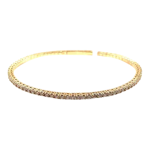 2.23 Ct Flexible Diamond Bangle