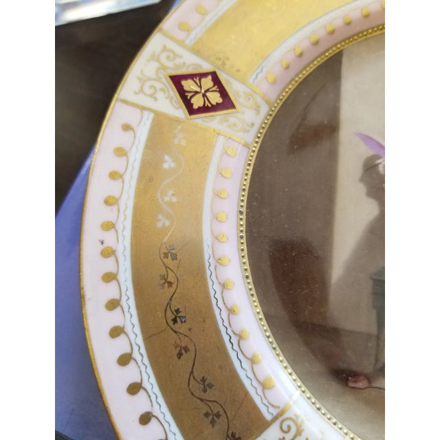 Late 19th Century Royal Vienna Porcelain Plate For Sale - Image 4 of 9