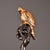 Late 19th Century Late 19th Century Gilt Bronze Bird Brush Rest, 500g, Sculptural Stand For Sale - Image 5 of 8