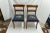Mahogany Finish Dining Chairs With Floral Needlepoint Seats Set of 4 For Sale In Louisville - Image 6 of 12