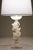 A sophisticated and elegant milky White Alabaster Marble & Brass Neoclassical Urn table lamp designed and manufactured in...