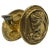 Greek Roman Cameo Earrings by Christian Lacroix Perfect condition clip-on earrings with a gold plated finish. On the...
