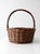 Farmhouse Vintage Wicker Gathering Basket For Sale - Image 3 of 14