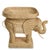 Rattan Elephant Side Table For Sale - Image 3 of 8