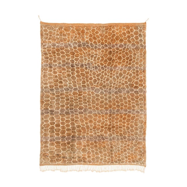 Hand-Knotted Wool Premium Rug by Azele Studio For Sale - Image 11 of 11