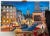 An original painting of Westminster from Trafalgar Square with Big Ben, London, England, by leading British urban...