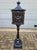 Cast Iron English Mailbox Letterbox on Leg Black For Sale - Image 5 of 11