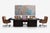 Roger Lee Sprunger for Dunbar – Double Pedestal Dining or Conference Table 1965 For Sale - Image 4 of 6