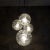 Silver Mid-Century Modern Pendant Lamp from Doria Leuchten, 1960s For Sale - Image 8 of 15