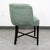 Mid Century Danish Modern Lounge Chair Armchair Green Arms MCM Denmark Lowback For Sale - Image 4 of 12
