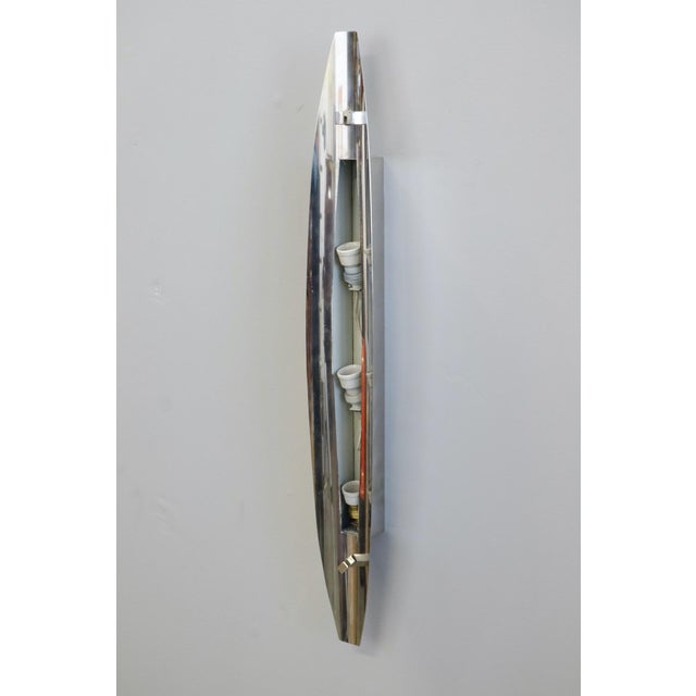 Silver Model 2254 Wall Lights in Crystal and Nickel-Plated Brass by Max Ingrand for Fontana Arte, 1960, Set of 2 For Sale - Image 8 of 15