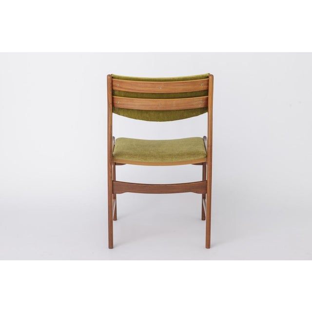 1970s Vintage German Teak Dining Chair, 1970s For Sale - Image 5 of 9