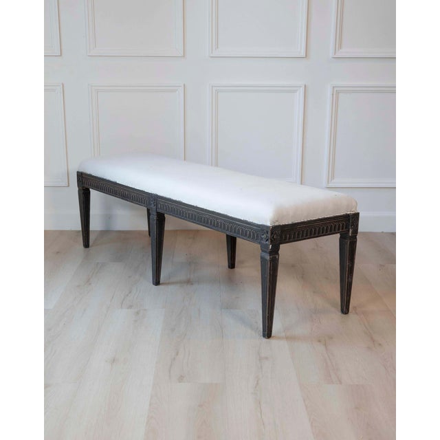 19th Century Swedish 19th Century Bench, c.1880 For Sale - Image 5 of 8