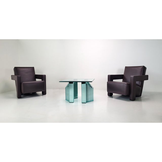 Cassina Utrecht Armchairs by Gerrit Thomas Rietveld for Cassina, 2010s, Set of 2 For Sale - Image 4 of 16