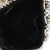 Black Gold Metal Pearl Embellished Mini Flap Bag For Sale - Image 9 of 9