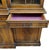 Vintage American Mahogany & Bubble Glass Curio Vitrine Bookcase Breakfront For Sale - Image 14 of 18