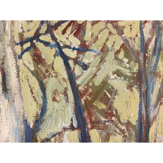 1960s Trees, 1960s, Oil on Canvas, Framed For Sale - Image 5 of 10