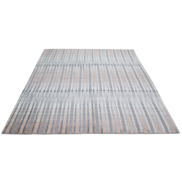 Indian Modern Bamboo Hand Loom with care using traditional rug-making techniques, this Bamboo rug blends timeless...