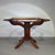 Octagonal Oak Dining Table with Inlaid Glass Top For Sale - Image 16 of 18