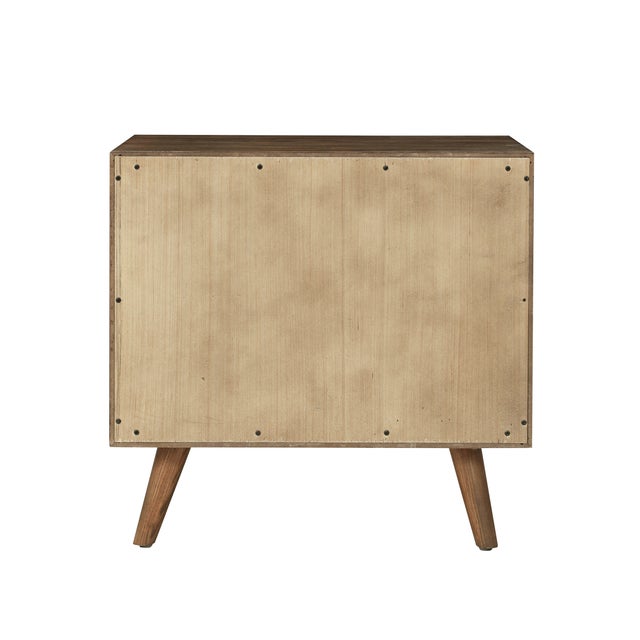 Emery Walnut Nightstand For Sale In Los Angeles - Image 6 of 9