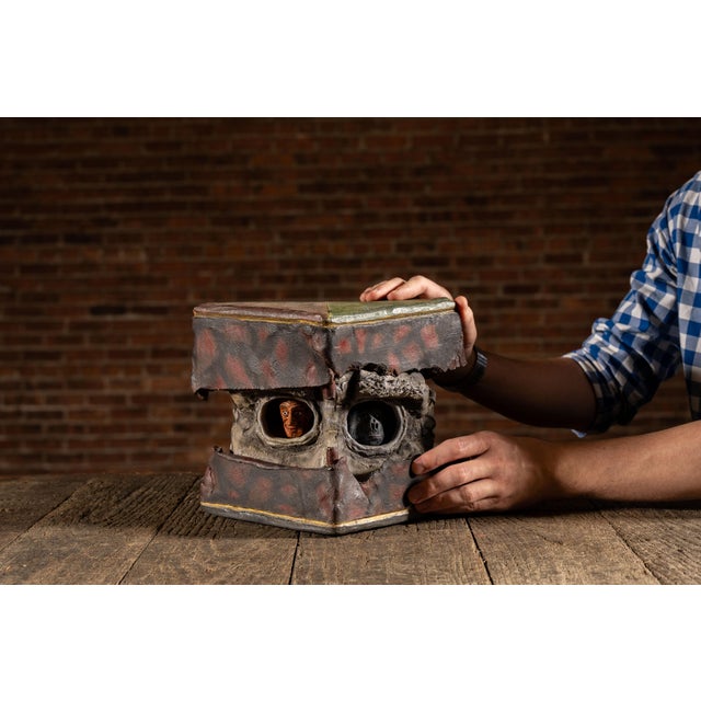 Artist: Unknown Date: Mid-to-Late 20th Century Medium: Mixed Media Sculpture (painted plaster/compound, wood, and...