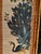 1960s Mid-Century Hand Painted Peacocks Folding Room Divider Screen Tortoise Finish Bamboo. Bohemian, Tiki, Eclectic, Asian Style. For Sale - Image 5 of 16