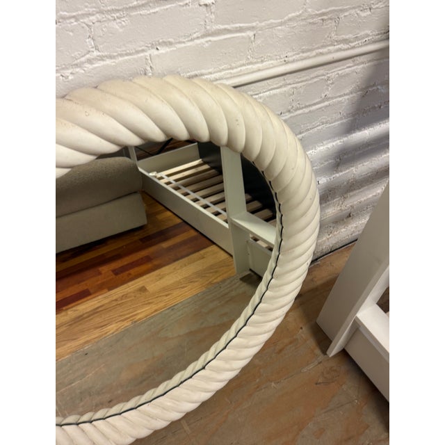 Late 20th Century Vintage Twist Wall Mirror For Sale - Image 5 of 12