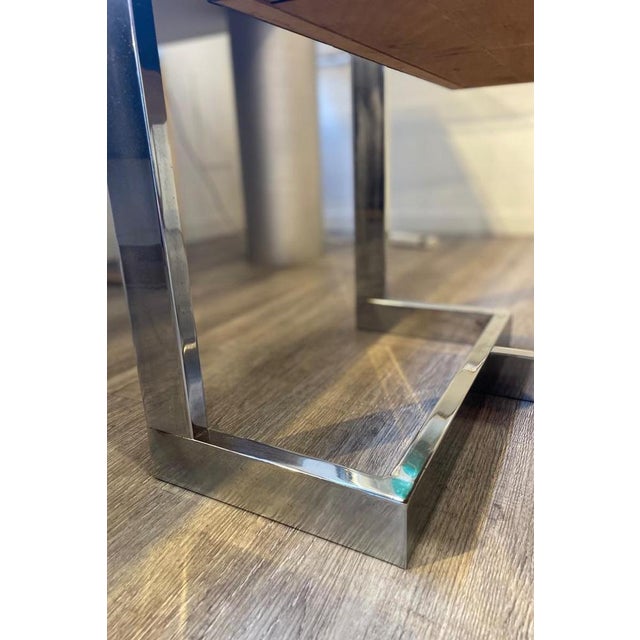 Black Chest of Drawers in Steel and Wood, 1960s For Sale - Image 12 of 18