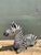 Vintage Italian Glazed Ceramic Zebra For Sale - Image 9 of 12