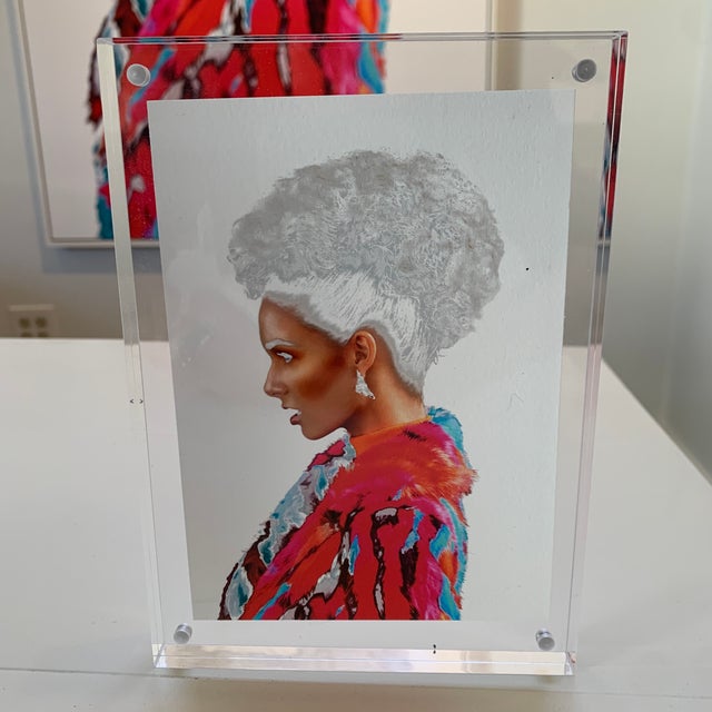 Mini Series Now Available! Artist/Photographer: Rob Brinson Signed on the reverse. Color Photography in thick lucite frame...