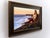 Contemporary Citadel by Austin Howlett | Oil on Artefex panel Woman sitting by the ocean at sunset. For Sale - Image 3 of 4