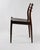 Wood Vintage Rosewood Dining Chairs by Niels Otto Møller for J.L. Møllers, Customizable Reupholstery, 1950s, Set of 8 For Sale - Image 7 of 9