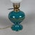 Green Florentine Porcelain Table Lamp with Opaline Glass For Sale - Image 6 of 12