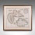 This is a large antique map of the West India Islands. A Scottish, framed triptych of three Caribbean Leeward islands,...
