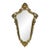 Vintage French Rococo Baroque Style Gold Frame Wall Mirror For Sale