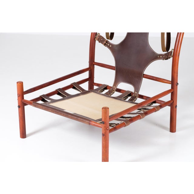 Inca Easy Chair attributed to Arne Norell, 1970s For Sale - Image 15 of 16