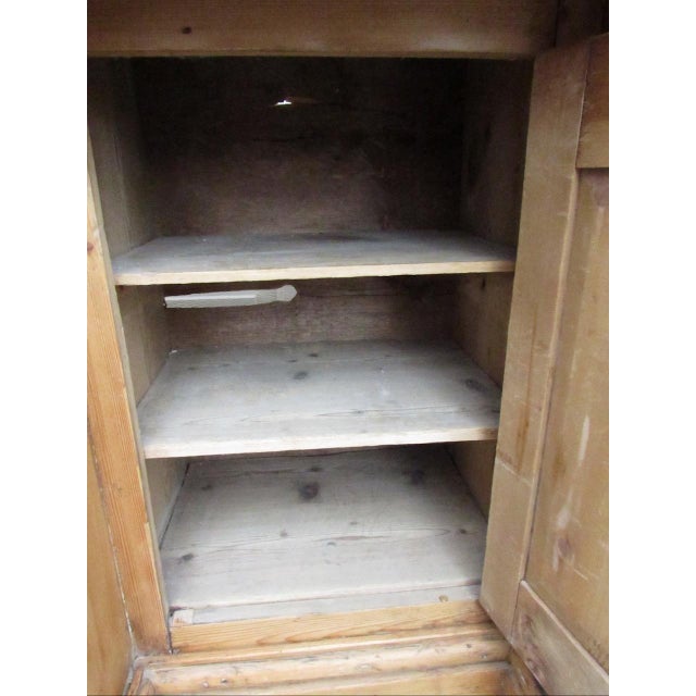 Tan Antique English Pine Six Drawer Buffet For Sale - Image 8 of 18